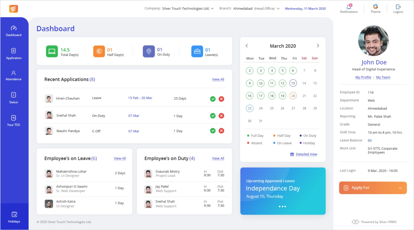 HRMS on Cloud